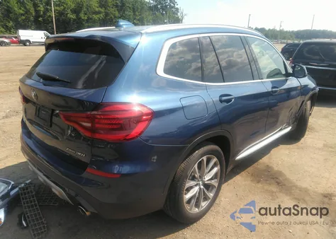 2019 BMW X3 xDrive30I из США, поврежденный, VIN 5UXTR9C57KLP89472